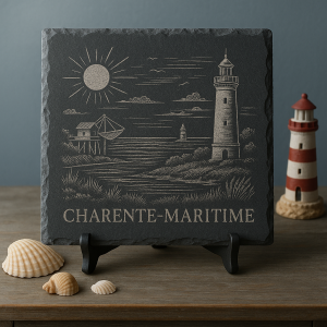 Ardoise 20x20cm Personnalisée